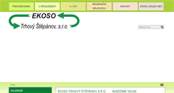 Desktop Screenshot of ekoso.cz